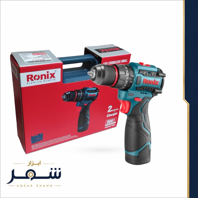 دریل پیچ گوشتی شارژی رونیکس مدل 8661